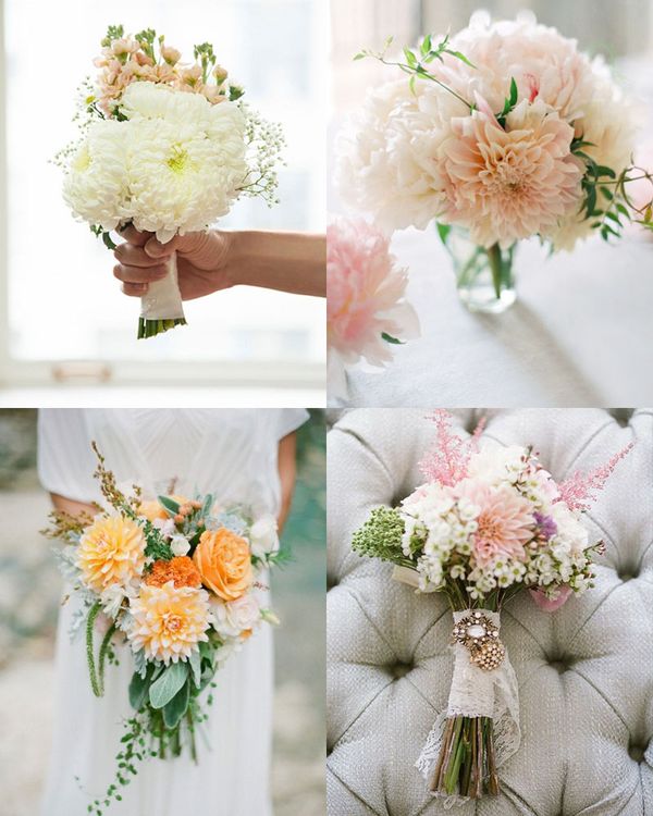 Букет из хризантем с розами, герберами, альстромерий, свадебный