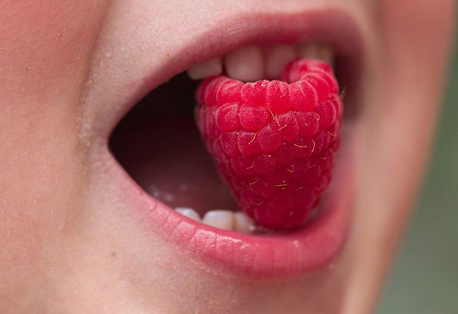 Малина, калорийность на 100 грамм свежих ягод, замороженных и варенья